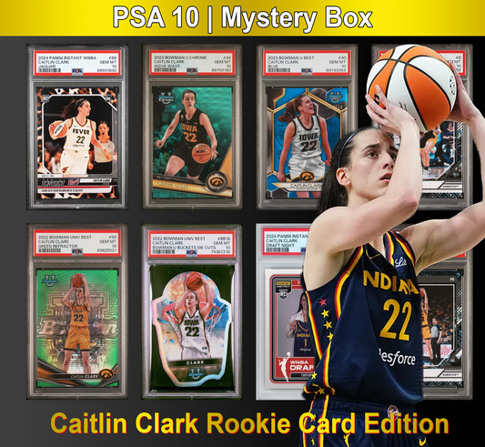 PSA 10 Graded Rookie Basketball Card Mystery Box - Caitlin Clark