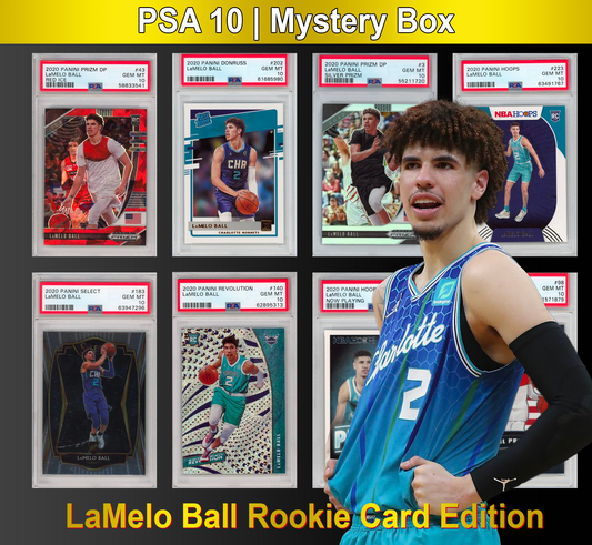 PSA 10 Graded Rookie Basketball Card Mystery Box - LaMelo Ball