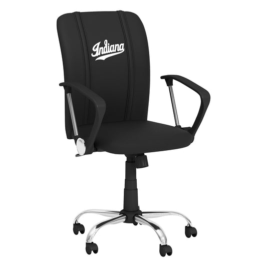 Curve Task Chair with Indiana University Wordmark Logo