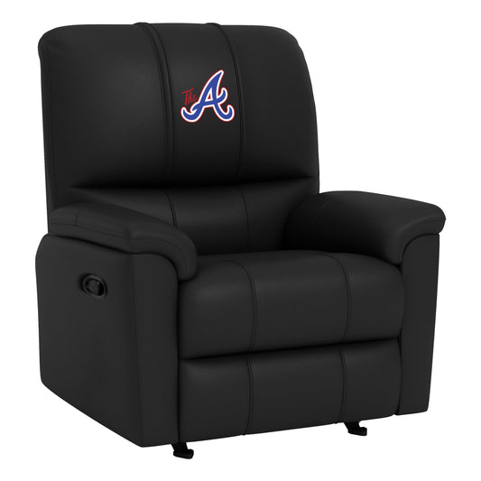 Rocker Recliner with Atlanta Braves City Connect The A Logo