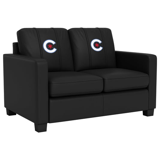 Dyno Stationary Loveseat with Chicago Cubs City Connect Primary Logo