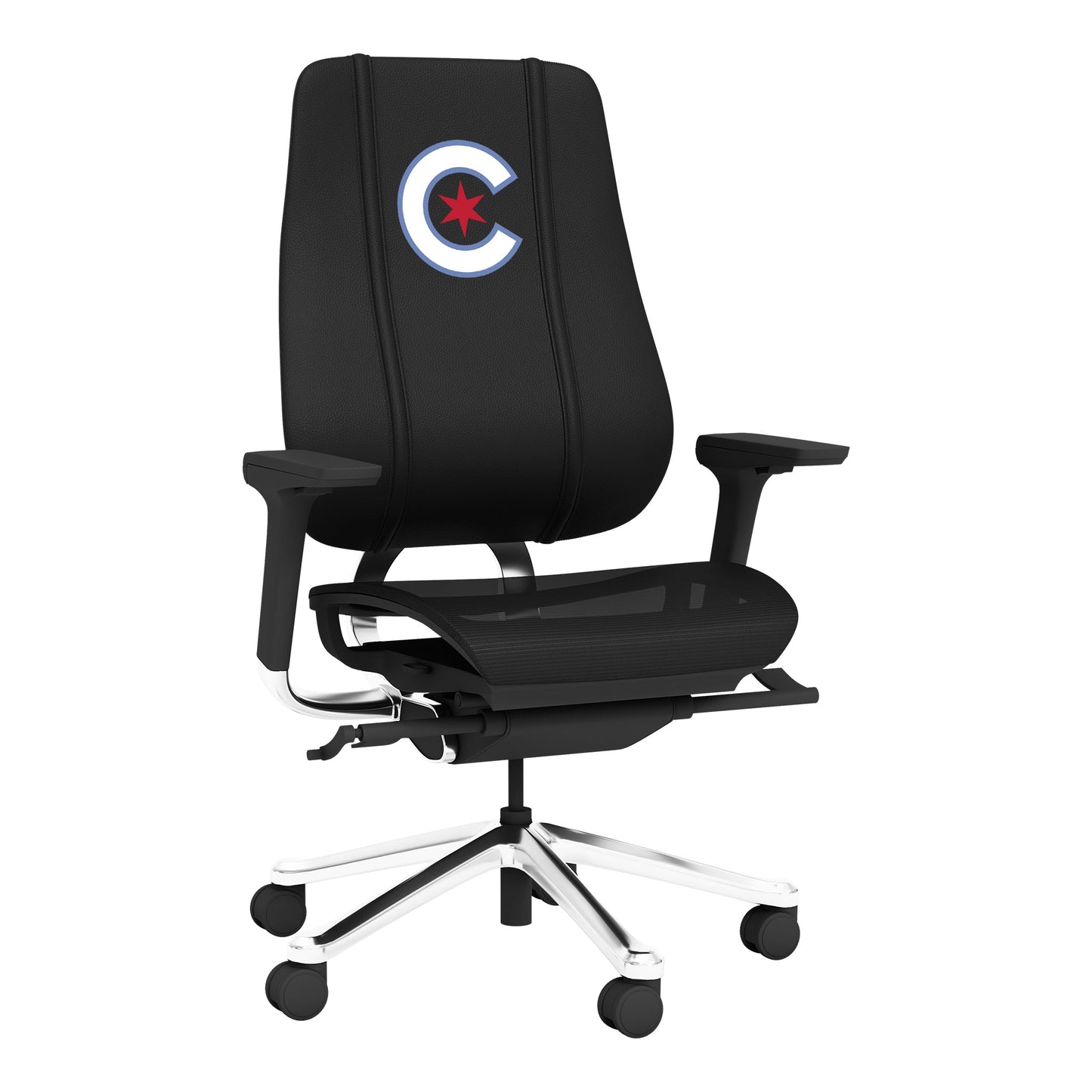 PhantomX Mesh Gaming Chair with Chicago Cubs City Connect Primary Logo