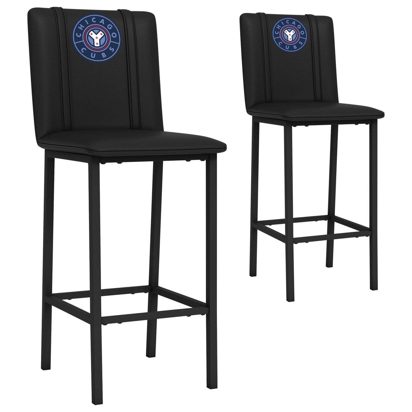 Bar Stool 500 with Chicago Cubs City Connect Secondary Logo Set of 2