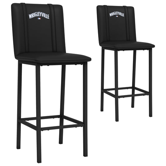 Bar Stool 500 with Chicago Cubs City Connect Alternate Logo Set of 2
