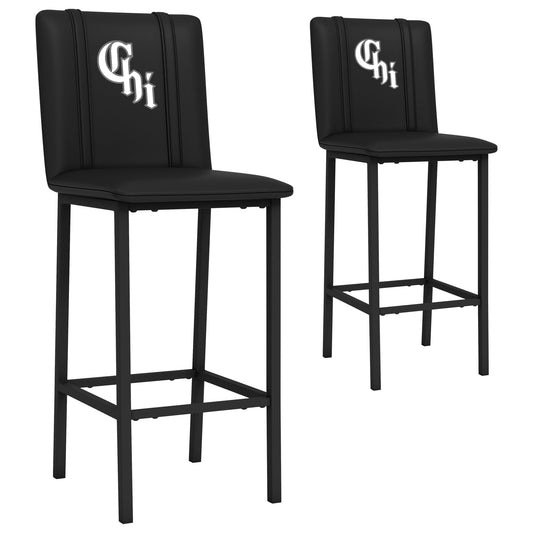 Bar Stool 500 with Chicago White Sox City Connect Logo Set of 2