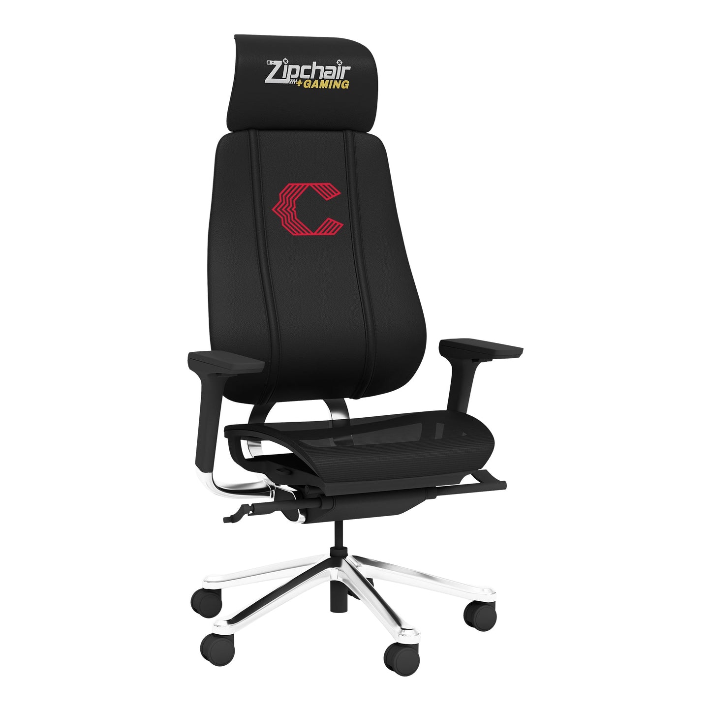 PhantomX Mesh Gaming Chair with Cincinnati Reds City Connect Primary Logo