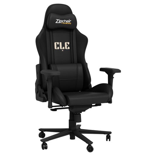 Xpression Pro Gaming Chair with Cleveland Guardians City Connect CLE Logo
