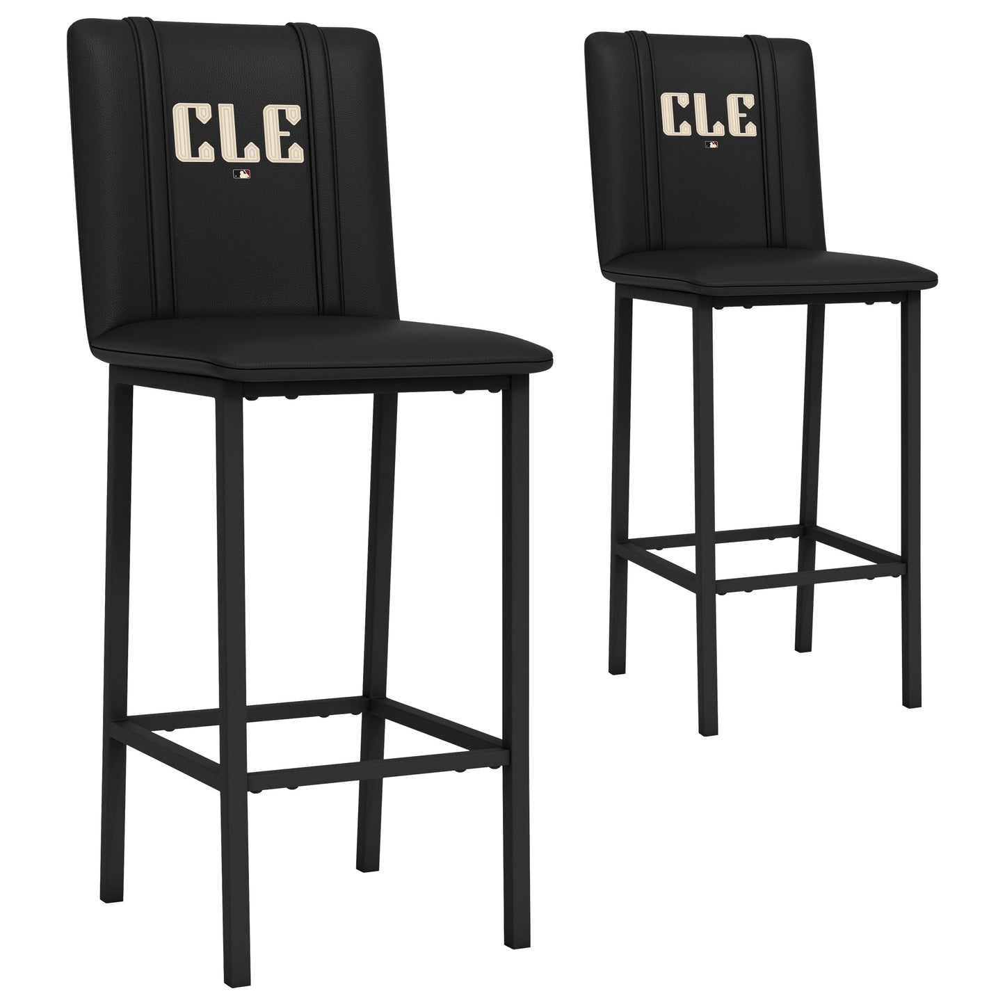 Bar Stool 500 with Cleveland Guardians City Connect CLE Logo Set of 2