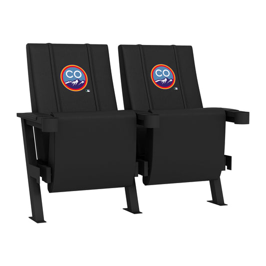 SuiteMax 3.5 VIP Seats with Colorado Rockies City Connect Logo