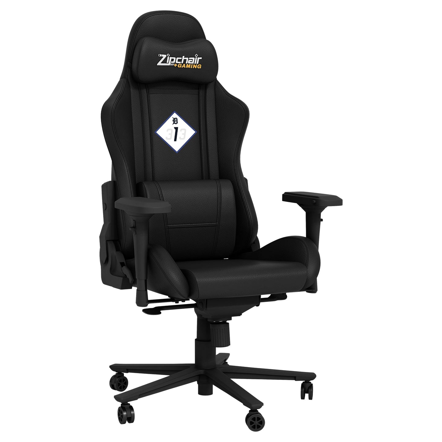 Xpression Pro Gaming Chair with Detroit Tigers City Connect 313 Logo
