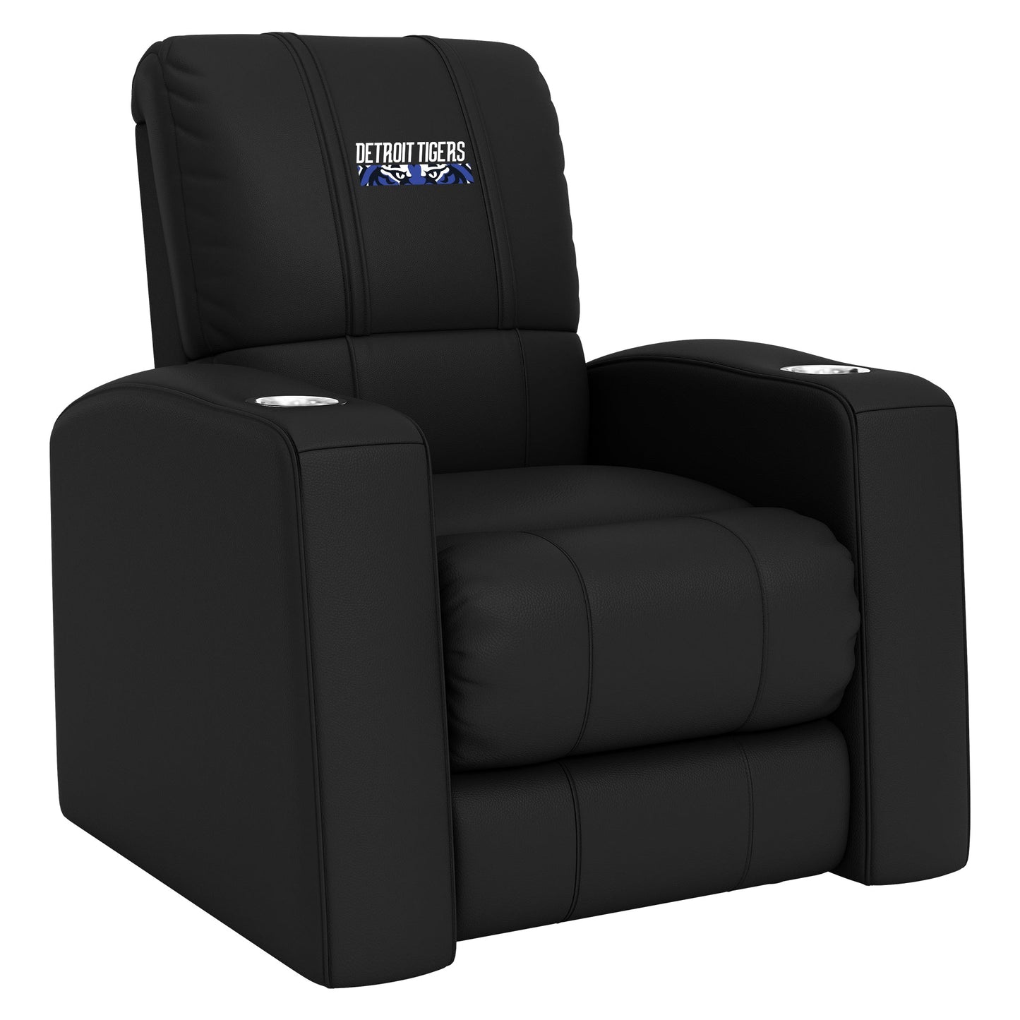 Relax Home Theater Recliner with Detroit Tigers City Connect Wordmark Logo