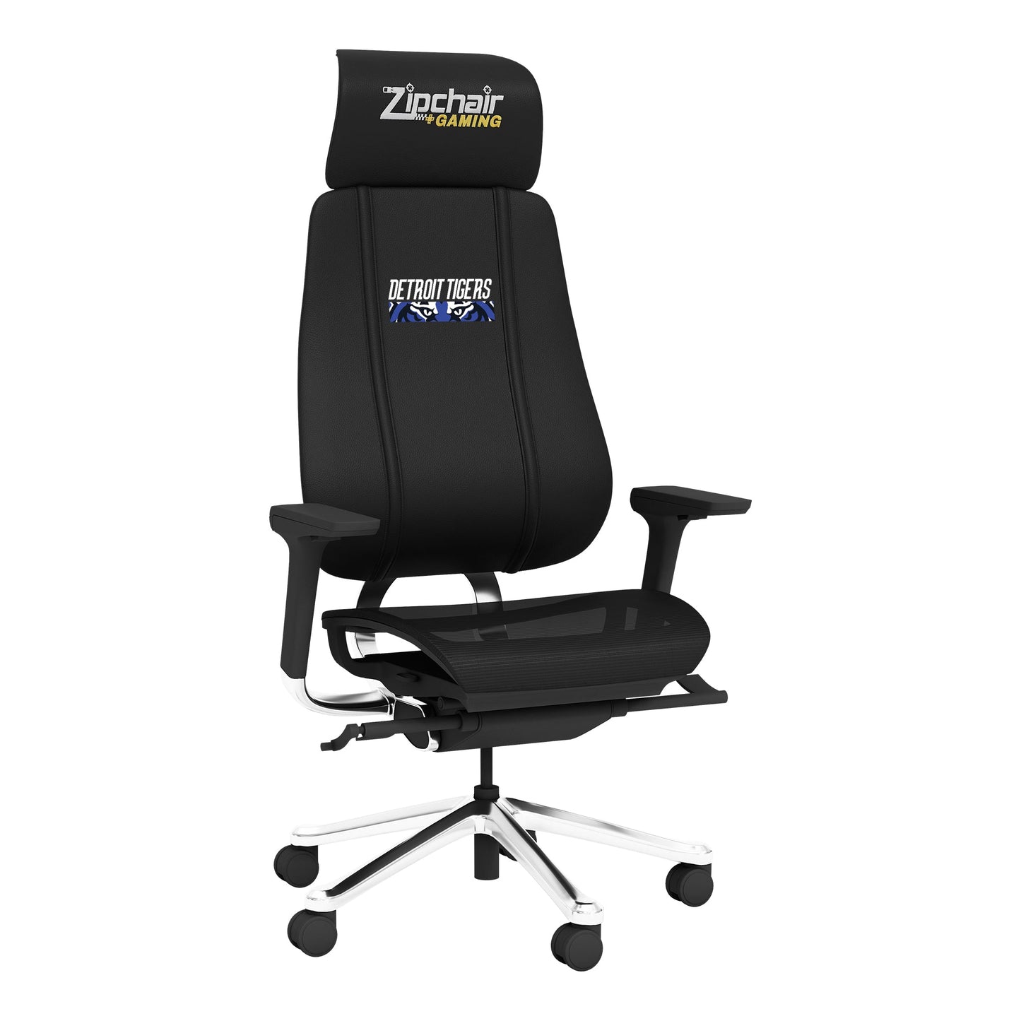 PhantomX Mesh Gaming Chair with Detroit Tigers City Connect Wordmark Logo