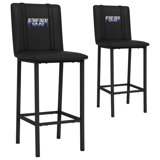 Bar Stool 500 with Detroit Tigers City Connect Wordmark Logo Set of 2