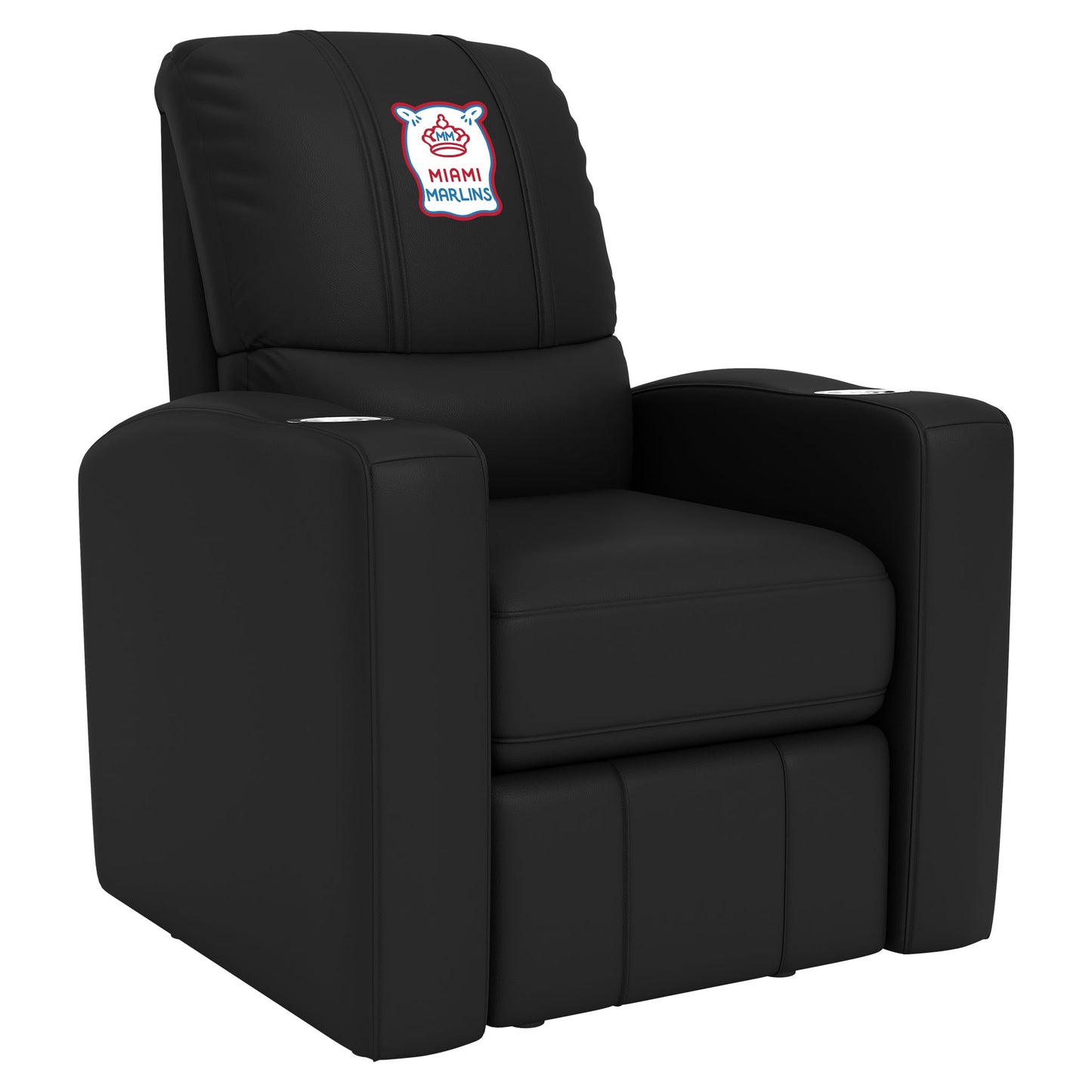 Stealth Recliner with Miami Marlins City Connect Secondary Logo