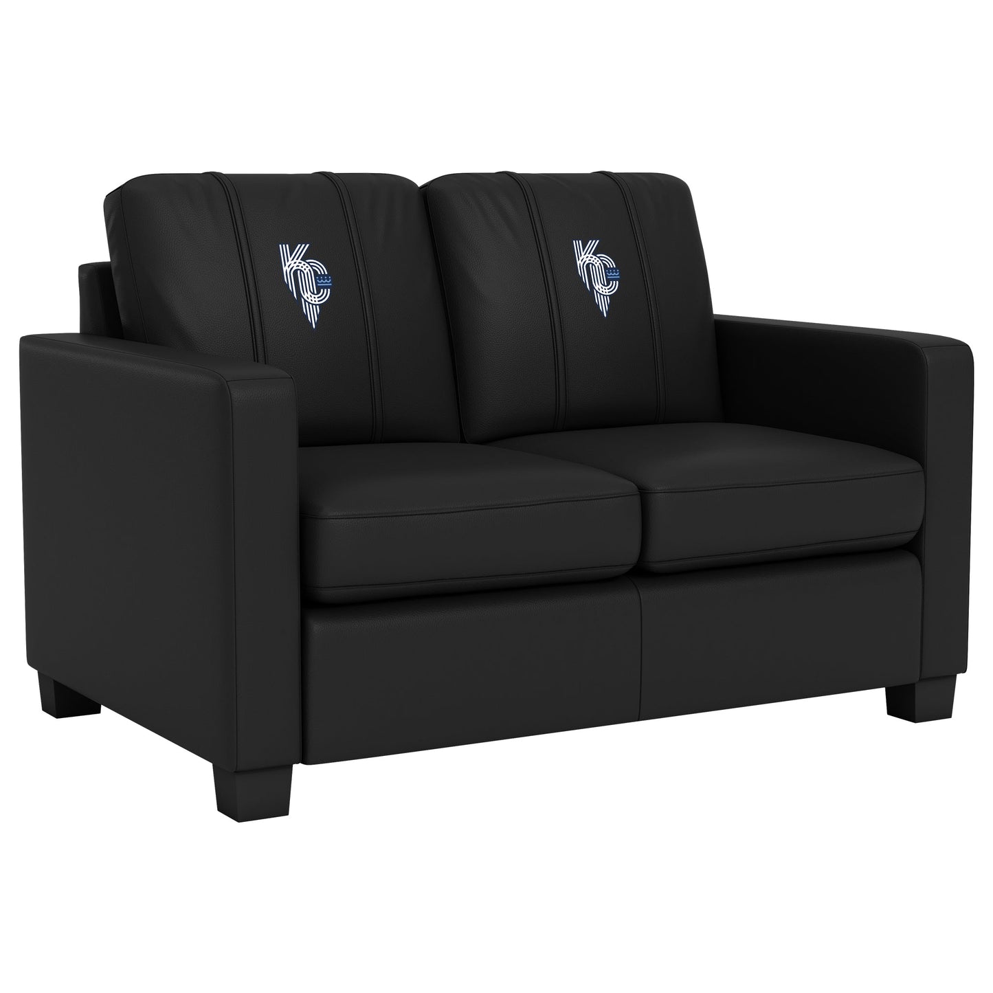 Dyno Stationary Loveseat with Kansas City Royals City Connect Primary Logo