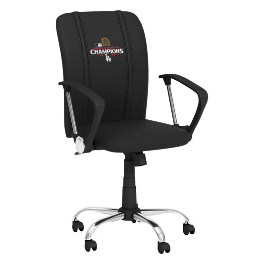 Curve Task Chair with Los Angeles Dodgers 2024 Championship Logo