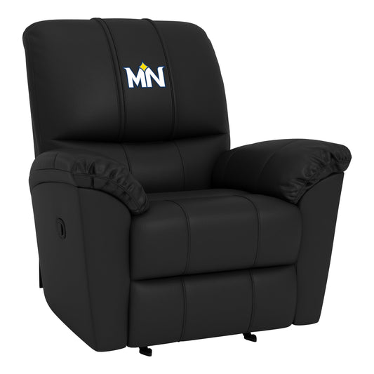 Rocker Recliner with Minnesota Twins City Connect MN Logo