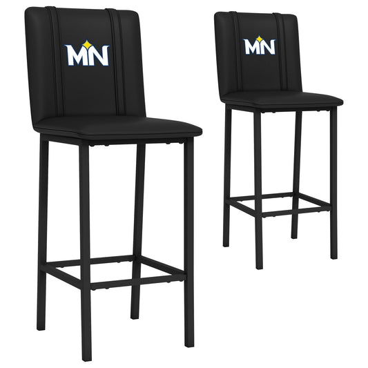 Bar Stool 500 with Minnesota Twins City Connect MN Logo Set of 2