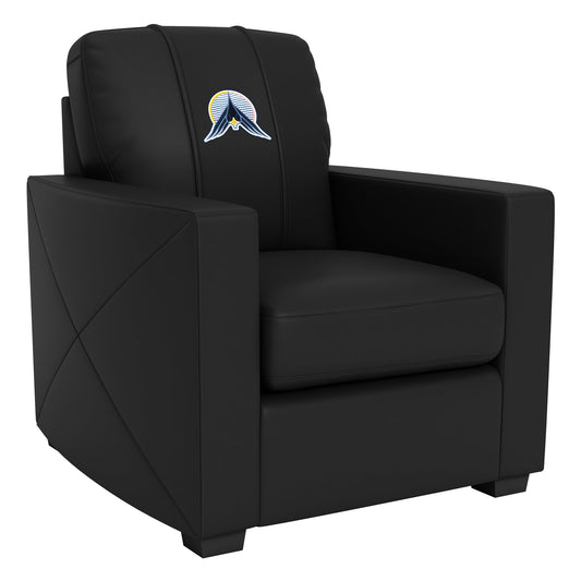 Silver Club Chair with Minnesota Twins City Connect Ripple Logo