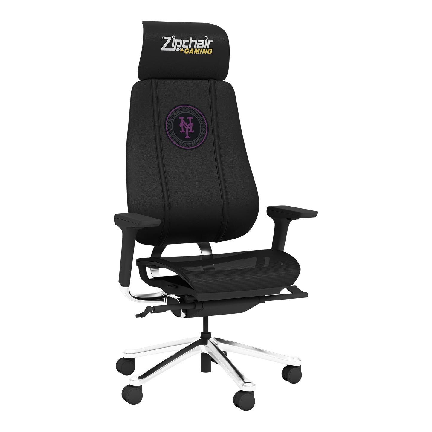 PhantomX Mesh Gaming Chair with New York Mets City Connect Subway Token Logo
