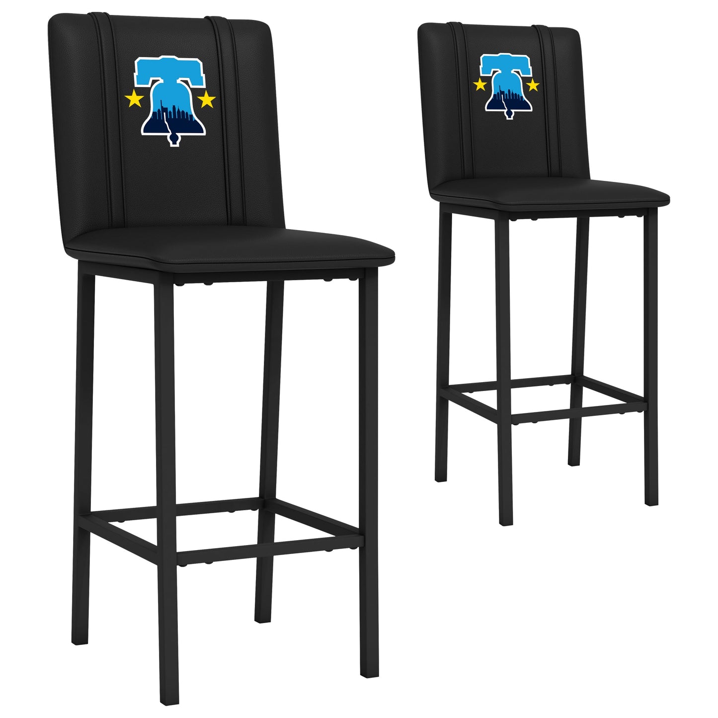 Bar Stool 500 with Philadelphia Phillies City Connect Liberty Bell Logo Set of 2