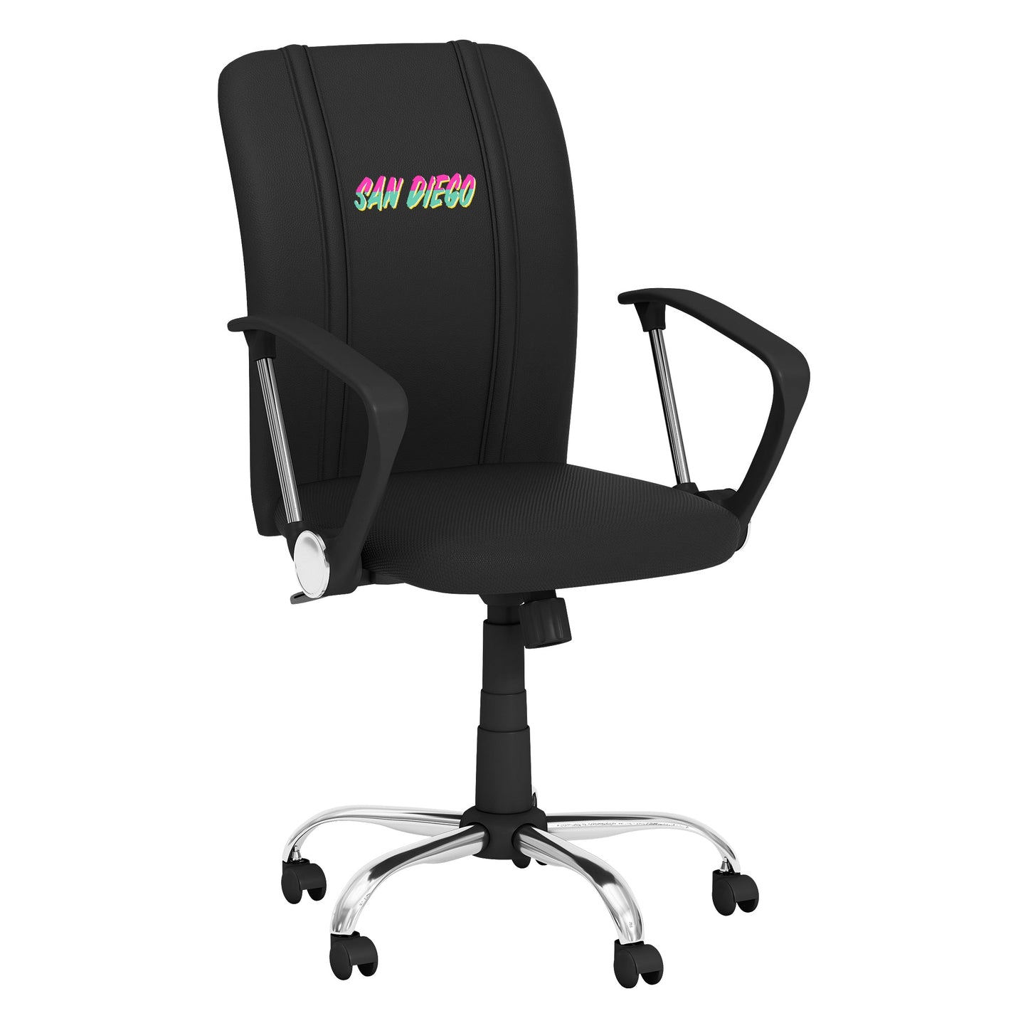 Curve Task Chair with San Diego Padres City Connect Primary Logo