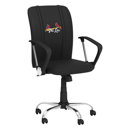Curve Task Chair with St Louis Cardinals City Connect The Lou Logo