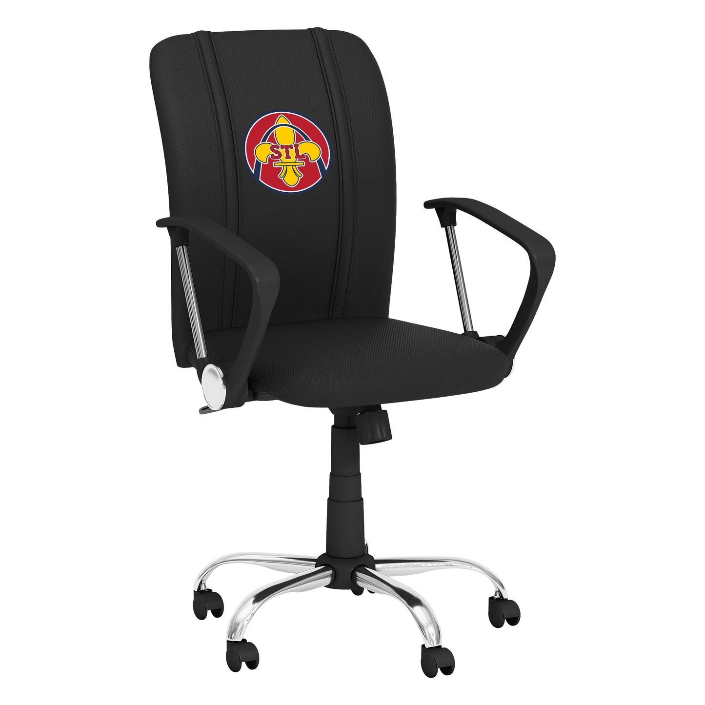 Curve Task Chair with St Louis Cardinals City Connect STL Logo