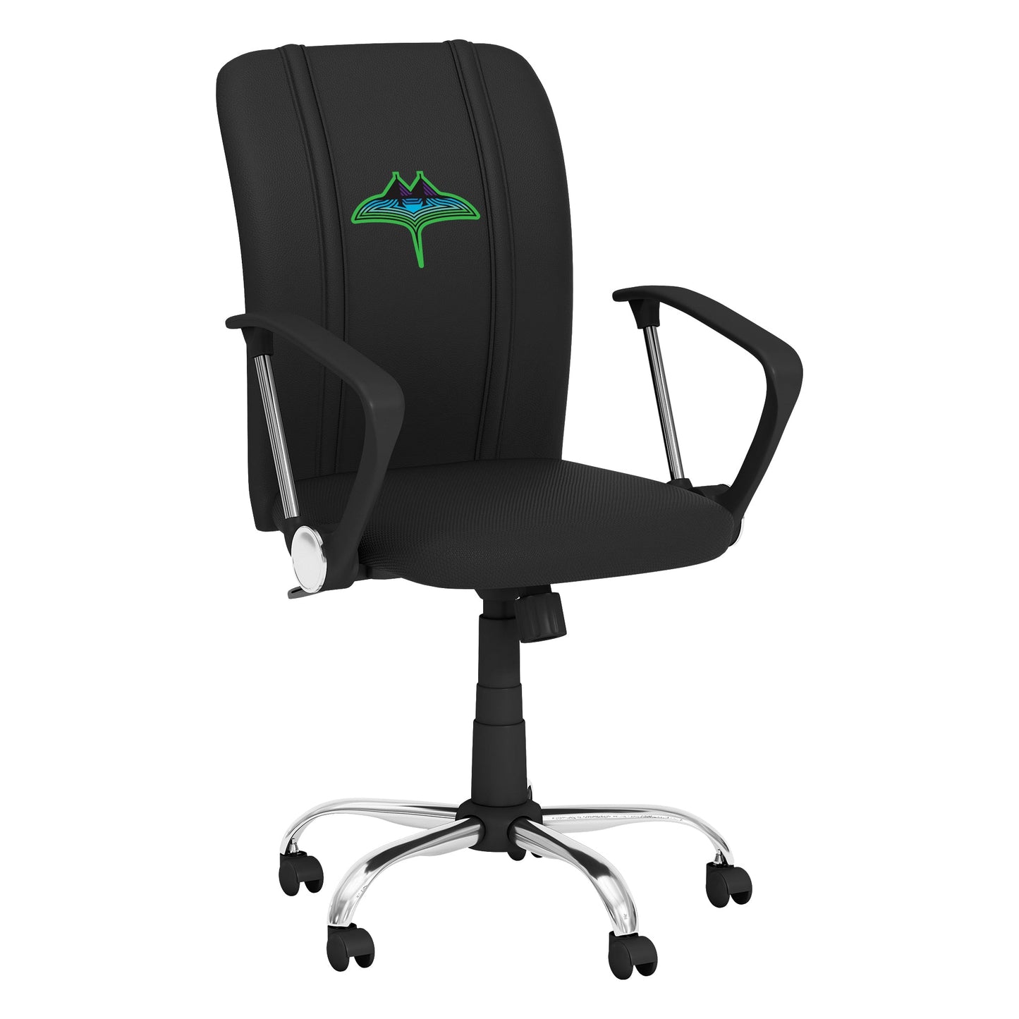 Curve Task Chair with Tampa Bay Rays City Connect Skyway Logo