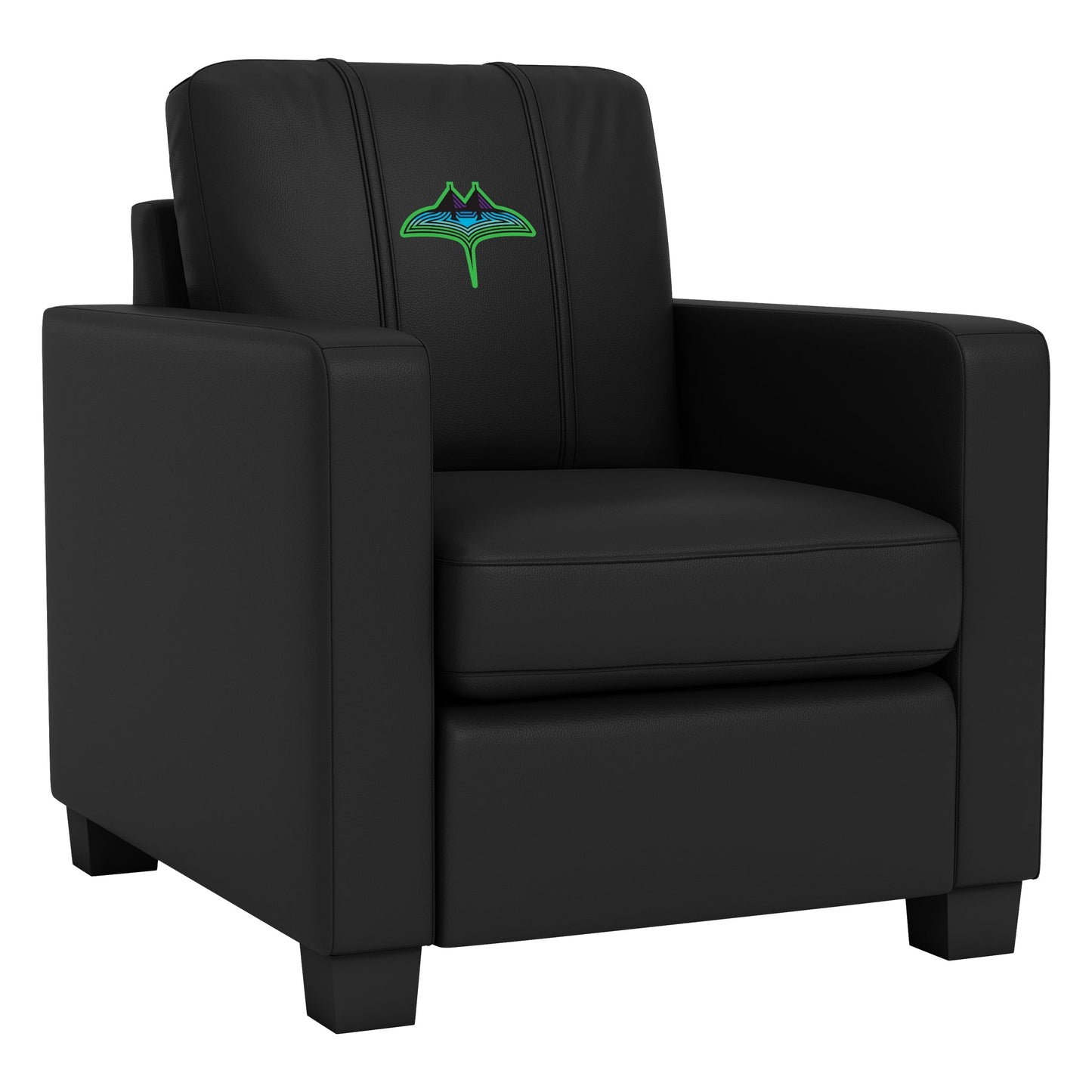 Dyno Stationary Club Chair with Tampa Bay Rays City Connect Skyway Logo