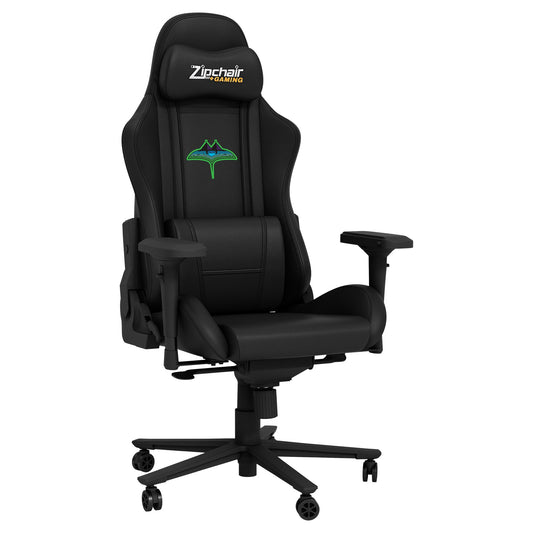 Xpression Pro Gaming Chair with Tampa Bay Rays City Connect Skyway Logo