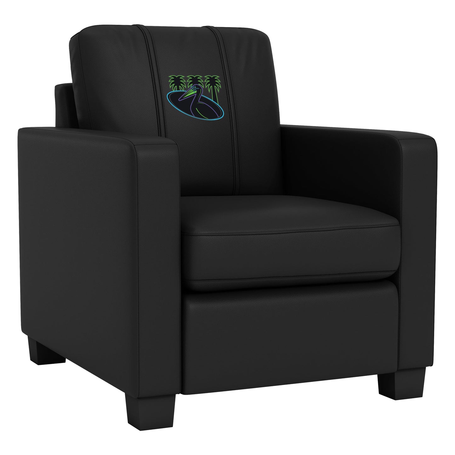 Dyno Stationary Club Chair with Tampa Bay Rays City Connect Pelican Logo