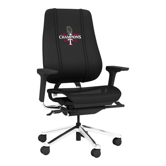 PhantomX Mesh Gaming Chair with Texas Rangers 2023 Champions Logo