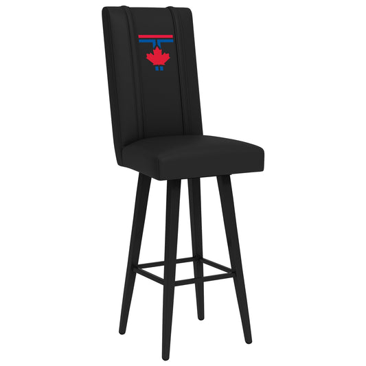 Swivel Bar Stool 2000 with Toronto Blue Jays City Connect Maple Leaf Logo