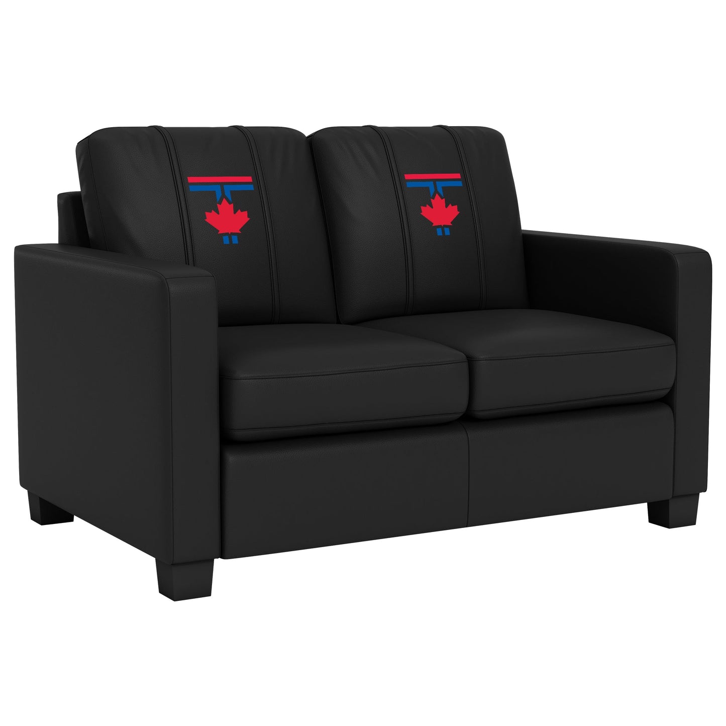 Dyno Stationary Loveseat with Toronto Blue Jays City Connect Maple Leaf Logo