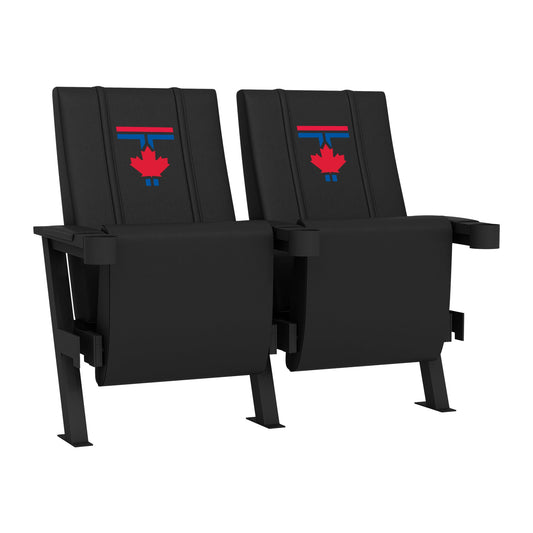 SuiteMax 3.5 VIP Seats with Toronto Blue Jays City Connect Maple Leaf Logo