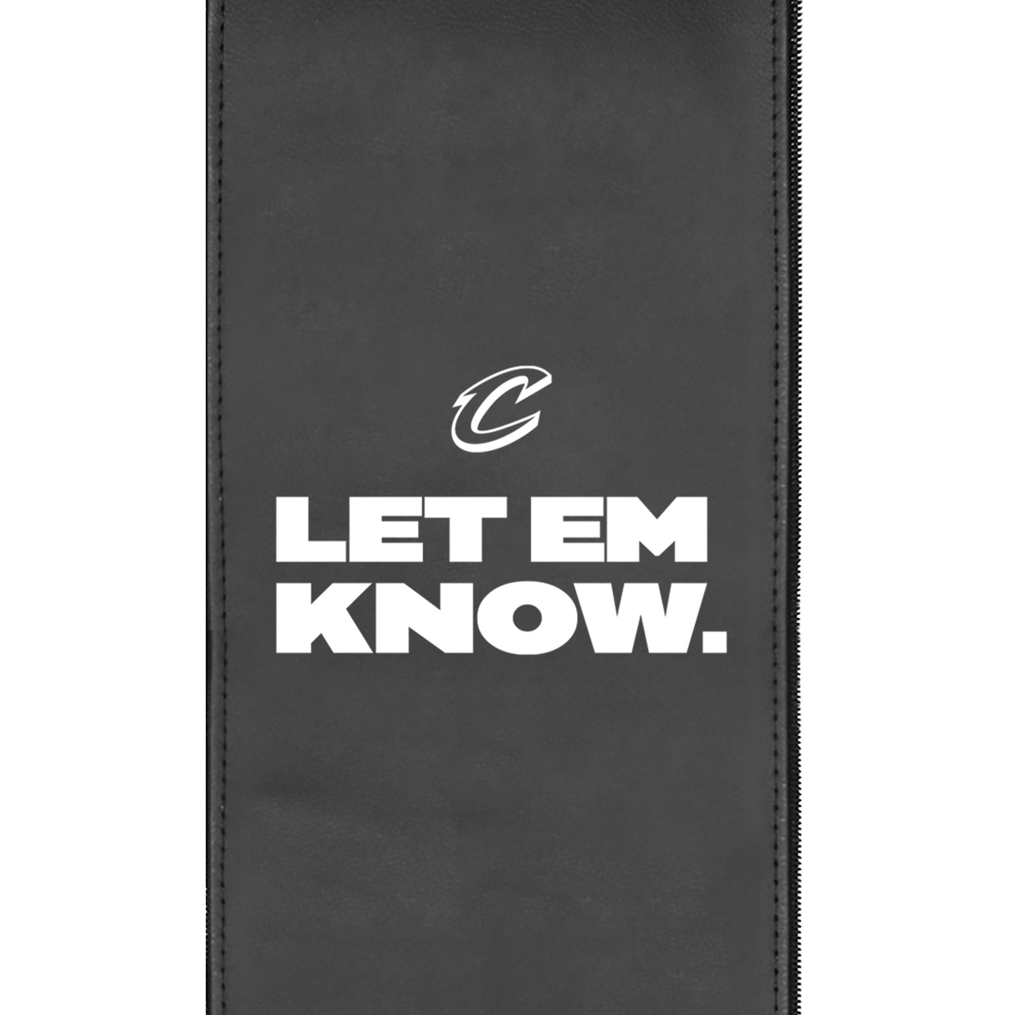 Relax Home Theater Recliner with Cleveland Cavaliers Let Em Know Playoffs Logo