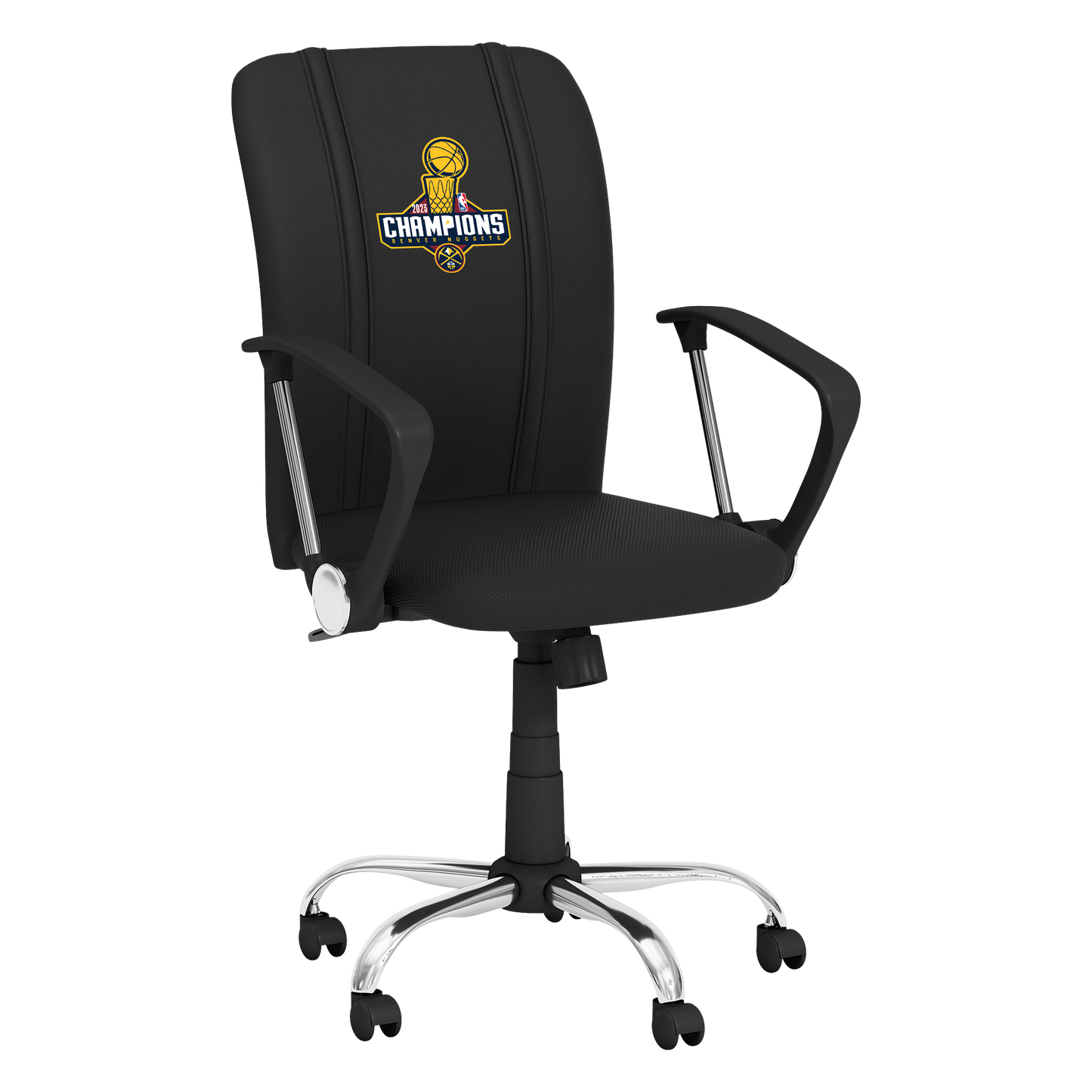 Curve Task Chair with Denver Nuggets 2023 Championship Logo