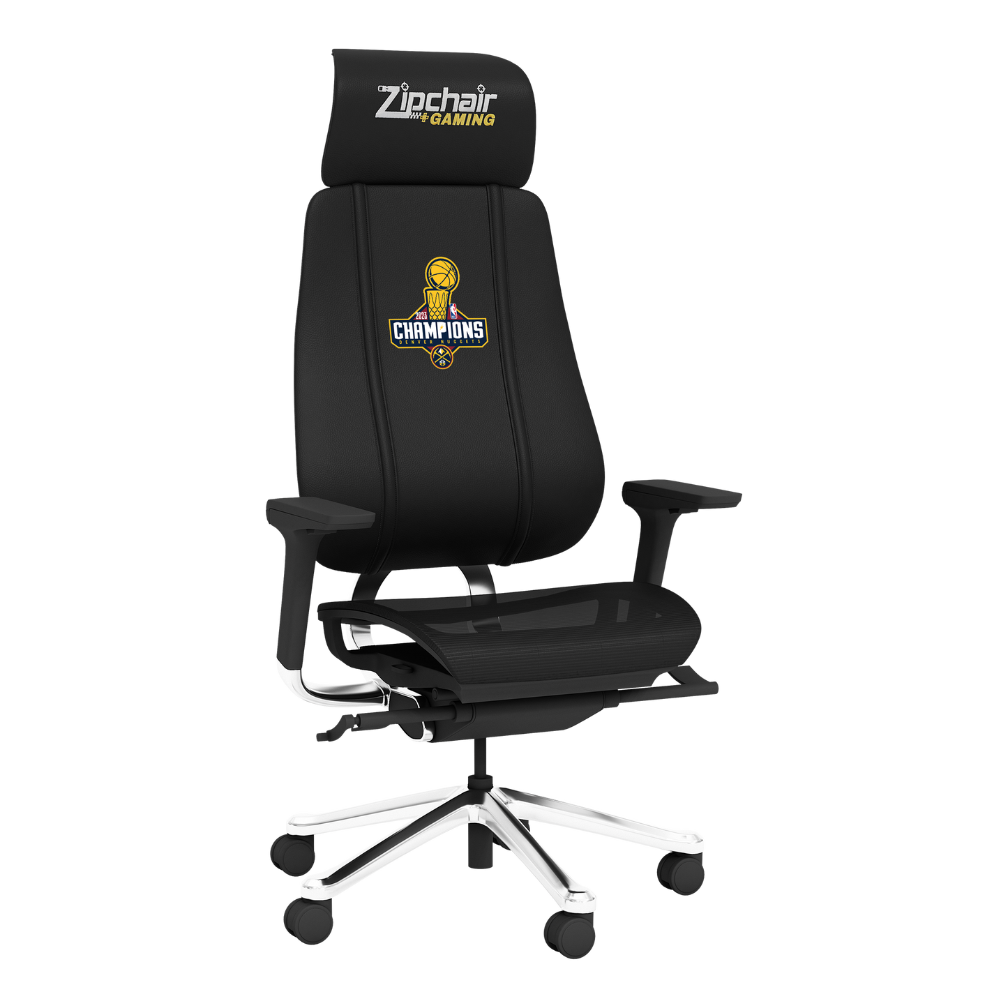 PhantomX Mesh Gaming Chair with Denver Nuggets 2023 Championship Logo