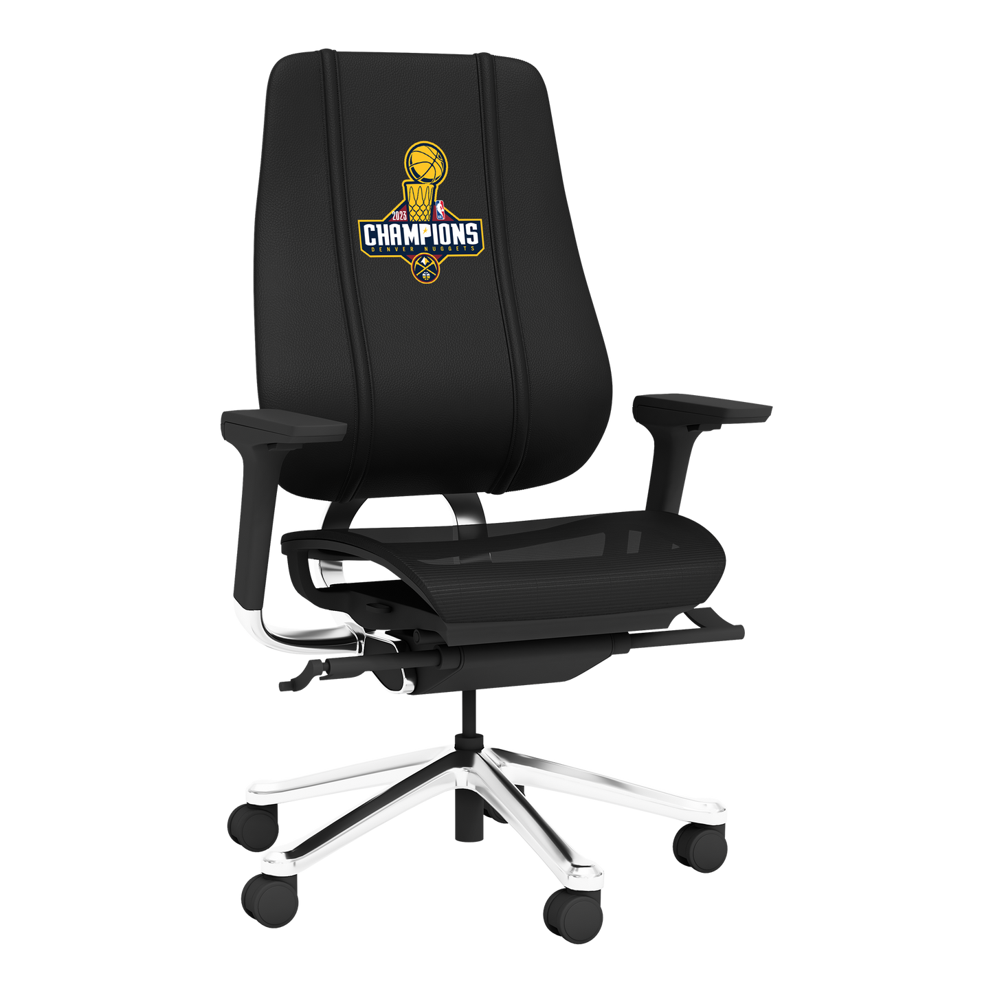 PhantomX Mesh Gaming Chair with Denver Nuggets 2023 Championship Logo