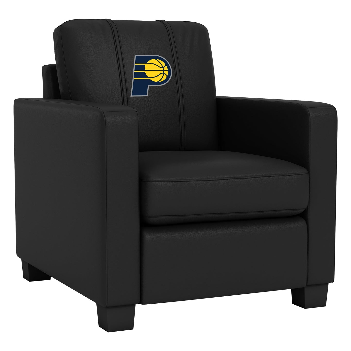 Dyno Stationary Club Chair with Indiana Pacers Primary Logo