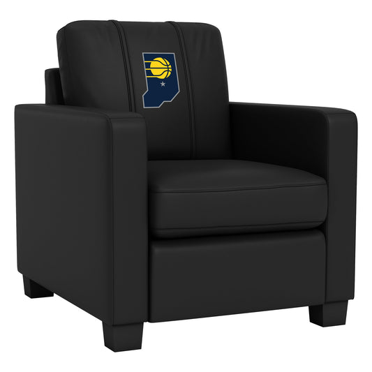 Dyno Stationary Club Chair with Indiana Pacers Secondary Logo