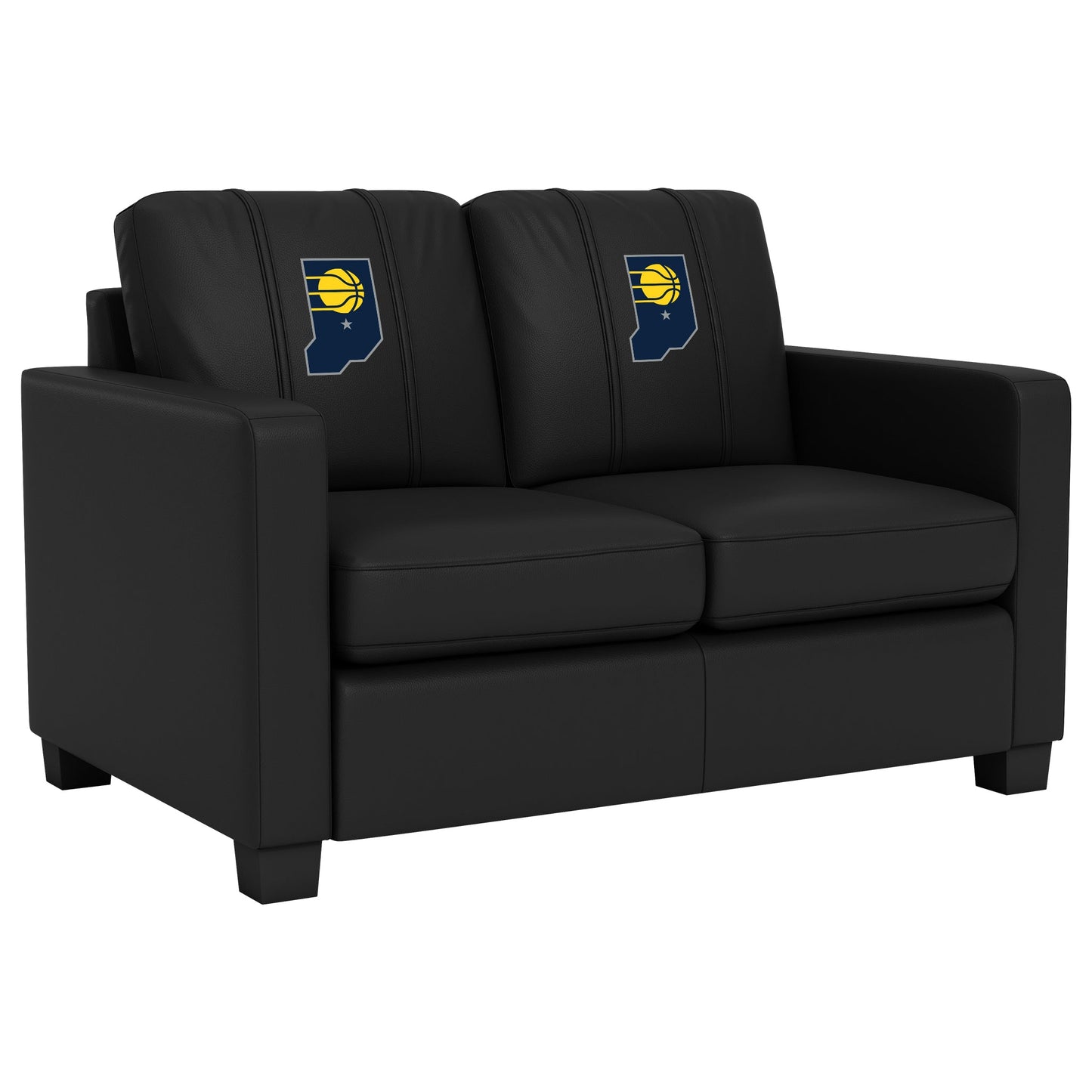 Dyno Stationary Loveseat with Indiana Pacers Secondary Logo