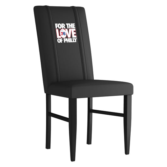 Side Chair 2000 with Philadelphia 76ers For The Love of Philly Playoffs Set of 2