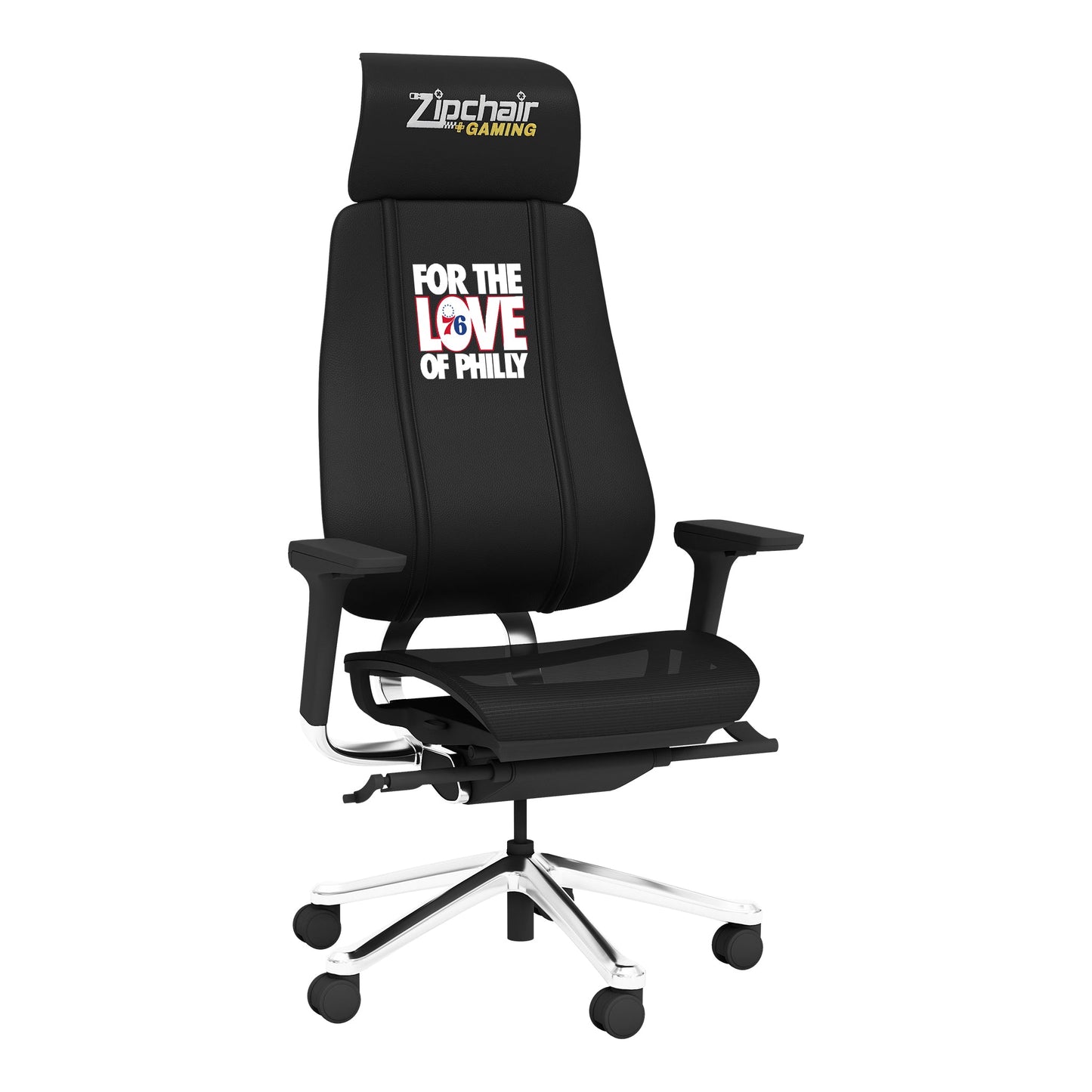 PhantomX Mesh Gaming Chair with Philadelphia 76ers For The Love of Philly Playoffs