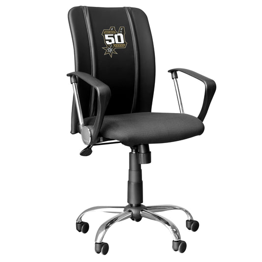 Curve Task Chair with San Antonio Spurs Team Commemorative Logo