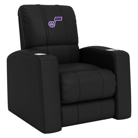 Relax Home Theater Recliner with Utah Jazz Primary Logo