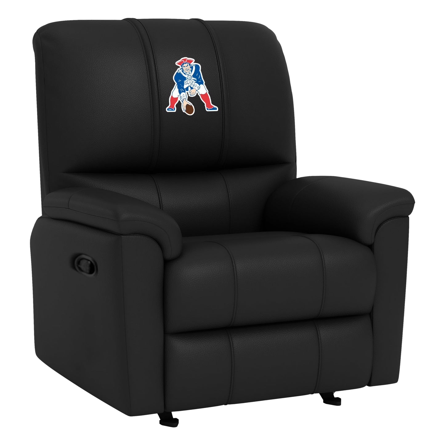 Rocker Recliner with New England Patriots Classic Logo