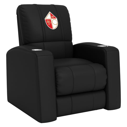 Relax Home Theater Recliner with San Francisco 49ers Classic Logo
