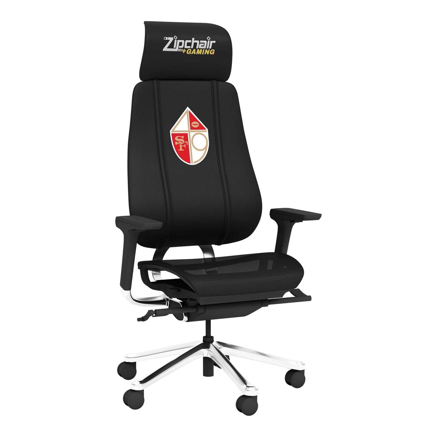 PhantomX Mesh Gaming Chair with San Francisco 49ers Classic Logo